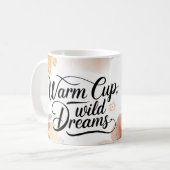 Warm Cup Wild Dreams Koffie Mok (Voorkant links)