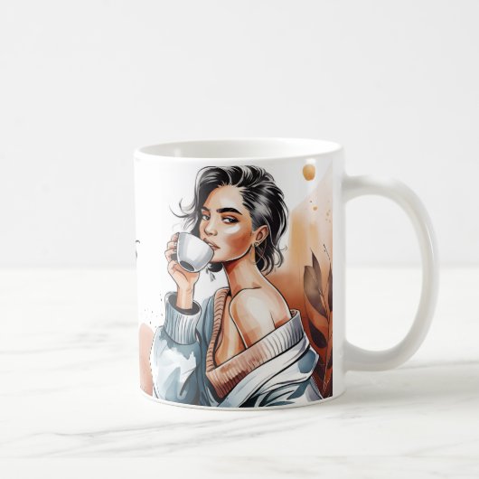 Warm Cup Wild Dreams Koffie Mok (Rechts)