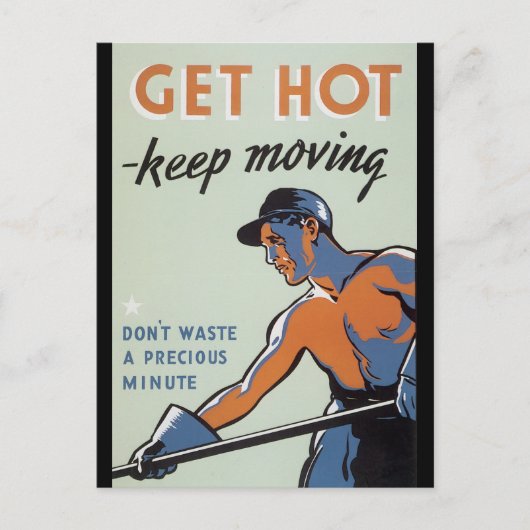 Warm de Tweede Wereldoorlog Briefkaart (Voorkant)