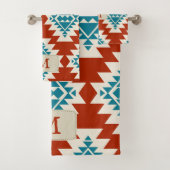 Warm Desert Dreams Zuidwestelijke Rustieke Patroon Bad Handdoek (Insitu)