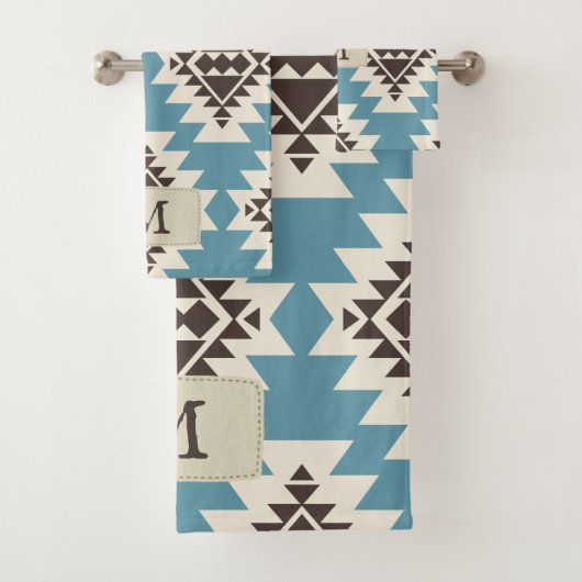 Warm Desert Dreams Zuidwestelijke Rustieke Patroon Bad Handdoek (Insitu)