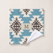 Warm Desert Dreams Zuidwestelijke Rustieke Patroon Bad Handdoek (Wasdoekje)