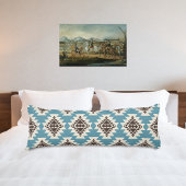 Warm Desert Dreams Zuidwestelijke Rustieke Patroon Lichaamskussen