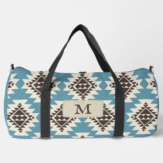 Warm Desert Dreams Zuidwestelijke Rustieke Patroon Plunjezak (Voorkant)