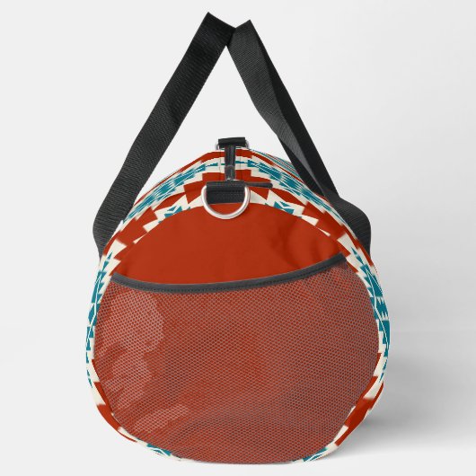 Warm Desert Dreams Zuidwestelijke Rustieke Patroon Plunjezak (Rechts)