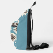 Warm Desert Dreams Zuidwestelijke Rustieke Patroon Sling Bag (Rechts)