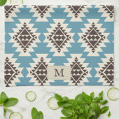 Warm Desert Dreams Zuidwestelijke Rustieke Patroon Theedoek (Gevouwen)