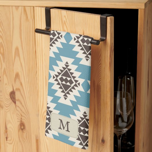 Warm Desert Dreams Zuidwestelijke Rustieke Patroon Theedoek (Derde Gevouwen)