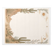 Warm Desert Notitieblok (Voorkant)