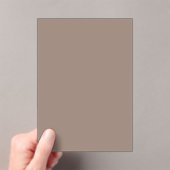 Warm Dusty Rose Background – Wedding Design Acryl Uitnodigingen (Insitu (Draagbaar))