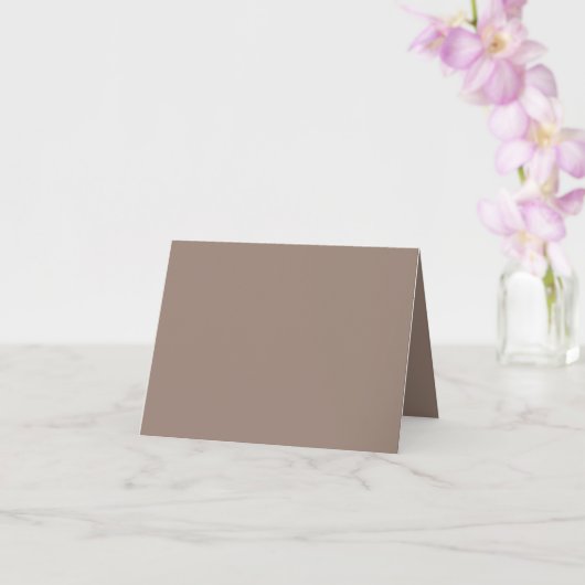 Warm Dusty Rose Background – Wedding Design Kaart (Orchidee)