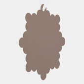 Warm Dusty Rose Background – Wedding Design Ornament Kaart (Rechts)