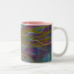 Warm Earth-mok Tweekleurige Koffiemok