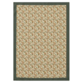 Warm Earth-Tone tafelkleed Boho Eetaccent (Voorkant)