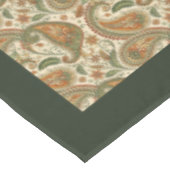 Warm Earth-Tone tafelkleed Boho Eetaccent (Gekanteld)