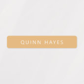 Warm Earthy Boho Name Labels (Design 1)