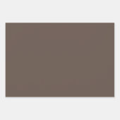 Warm Earthy Brown Wrapping Paper Sheets (Voorkant 2)