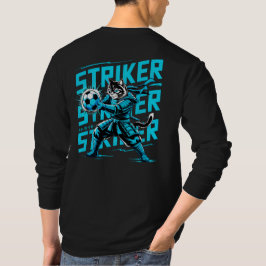 Warm Elektrische Samurai Kat - Gemakkelijk Comfort T-shirt