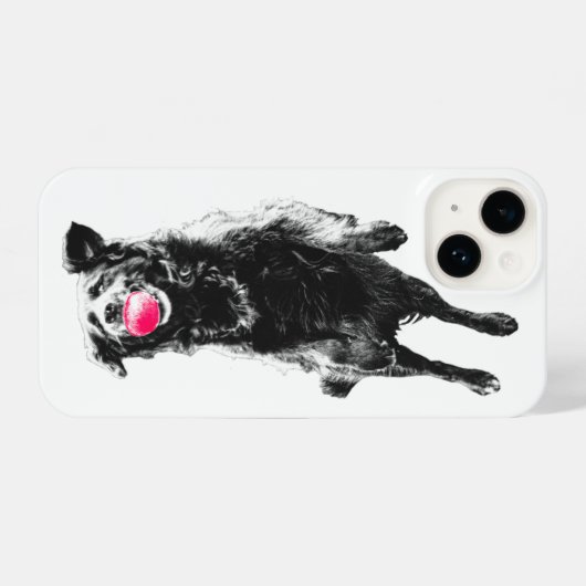 Warm ember accent iPhone hoesje (Achterkant horizontaal)