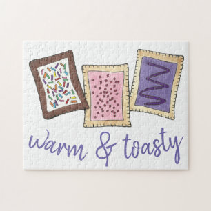 Warm- en broodroosterbroodrooster Junk Food Legpuzzel