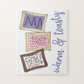 Warm- en broodroosterbroodrooster Junk Food Legpuzzel (Verticaal)