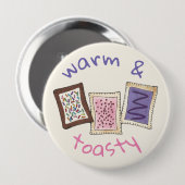 Warm- en broodroosterbroodrooster Junk Food Ronde Button 4,0 Cm (Voorkant /achterkant)