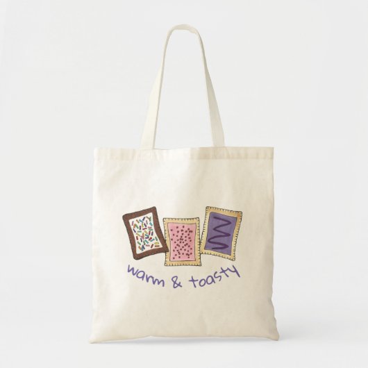 Warm- en broodroosterbroodrooster Junk Food Tote Bag (Voorkant)