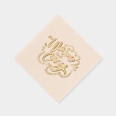 Warm en Cozy Folie Servetten (Rechts)