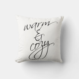 Warm- en Cozy-Sierkussen Kussen