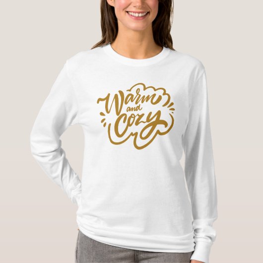 Warm en Cozy T-shirt (Voorkant)