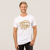 Warm en Cozy Tri-Blend Shirt (Voorkant volledig)