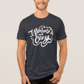 Warm en Cozy Tri-Blend Shirt (Voorkant)