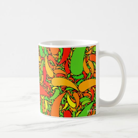 warm en peperachtig koffiemok (Rechts)