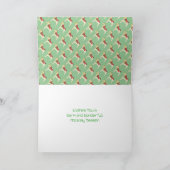 Warm en Prachtig Kerst Quilt Kaart (Binnen)