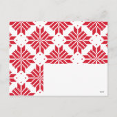 Warm en Smith Greetings van de MI Mitten Feestdagenkaart (Achterkant)