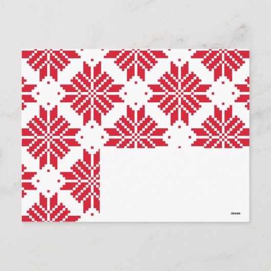 Warm en Smith Greetings van de MI Mitten Feestdagenkaart (Achterkant)