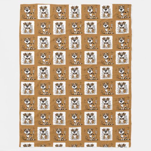 Warm En Wazig Fleece Deken (Voorkant)