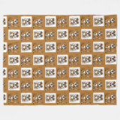 Warm En Wazig Fleece Deken (Voorkant (Horizontaal))