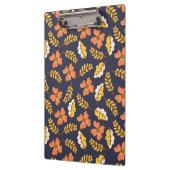 Warm Falling Autumn Leaves met Flowers Klembord (Links)