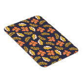Warm Falling Autumn Leaves met Flowers Magneet (Rechterzijde)