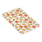 Warm Falling Autumn Leaves met Flowers Magneet (Rechterzijde)