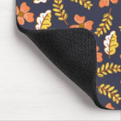 Warm Falling Autumn Leaves met Flowers Muismat (Hoek)