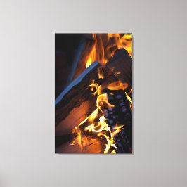 Warm Fire Canvas Afdruk