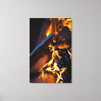 Warm Fire Canvas Afdruk