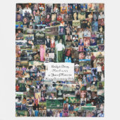 Warm fleece deken vol herinneringen (Voorkant)