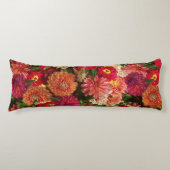Warm Floral Lichaamskussen (Voorkant)