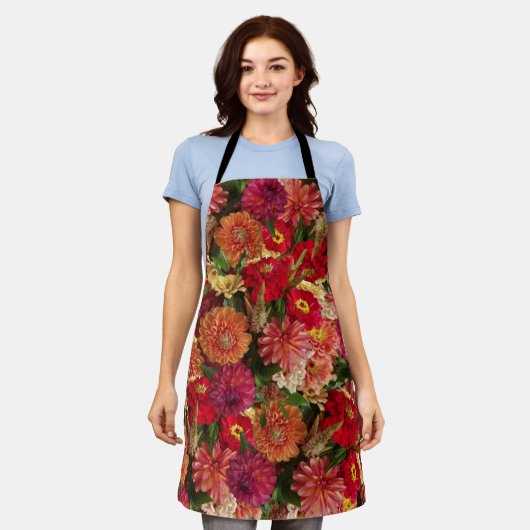 Warm Floral Schort (Gedragen)