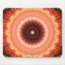 Warm Fractal Reflections