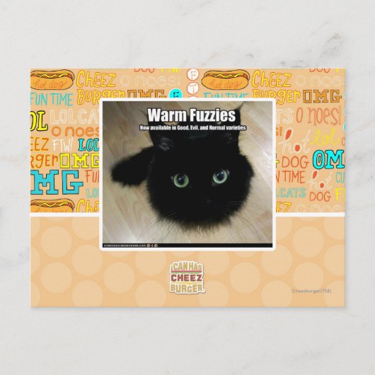 Warm Fuzzies Briefkaart (Voorkant)