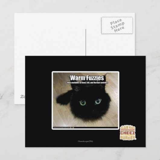 Warm Fuzzies Briefkaart (Voorkant / Achterkant)